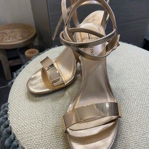 Call it spring rose gold clear heel